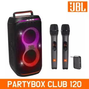 JBL 파티박스 120 블루투스 스피커 휴대용 행사용 공연용 AS3 2채널 무선 핸드마이크