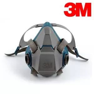 3M 방독마스크 6502 반면형 방독면 분진보호 정화통 결합용 6503