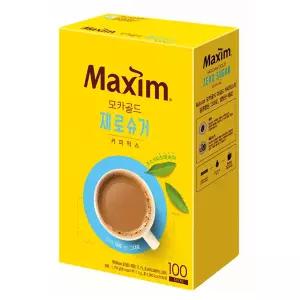 맥심 모카골드 제로슈거 커피믹스 100T