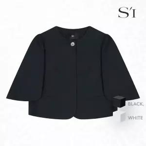[SI]라운드넥 크롭 반팔 자켓(SM-JAE2149)_epc