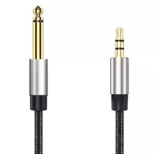 에이젠 3.5mm to 6.35mm AUX 오디오 변환 케이블