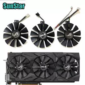 87MM FDC10U12S9-C FDC10H12S9-C GTX1080 GPU 쿨링 팬 ASUS ROG Strix GTX 1060 1070 1080 1080Ti GTX 980