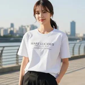 마레 반팔티 20수면 쿨론티 티셔츠 자체제작 S~3XL 빅사이즈 남녀공용 여성 여자 여름티 데일리 반팔 학생 단체티 기능성