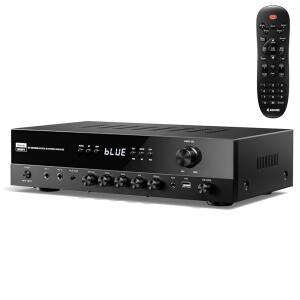 도너 스테레오 리시버, 블루투스 5.3이 탑재된 5.1채널 오디오 앰프, 광학/동축, USB, FM, 2 마이크인, 에코, RCA, 가정용 AC-3 입력, 노래방, 극장 스피커, 60W / 4R 및 25W 3 RMS, MAMP4