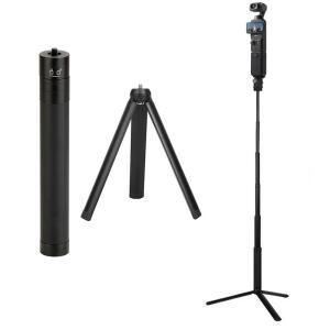 DJI Osmo Pocket 3 카메라 짐벌 액세서리용 2in1 셀카봉 삼각대 금속 홀더