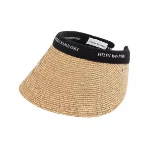 [헬렌 카민스키] SS26 여성 비앙카12 바이저 햇 HAT52493 NATURAL BLACK 123652