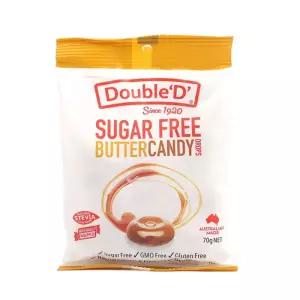 더블디 슈가프리 버터 캔디 70g(1박 12개입)사탕 맛캔 봉지 외국 수사탕 프리캔