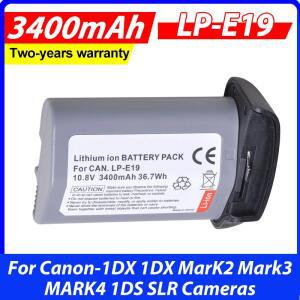 1Pc 3400mAh 10.8V LP-E19 LP E19 배터리 Akku for Canon-1DX 1DX MarK2 Mark3 MARK4 1DS SLR 카메라