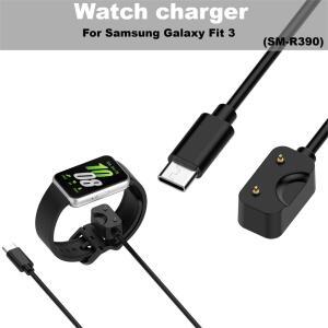 Samsung Galaxy Fit 3 용 스마트 밴드 충전기 어댑터 Fit3 SM-R390 시계 마그네틱 USB/Type C 충전 케이블