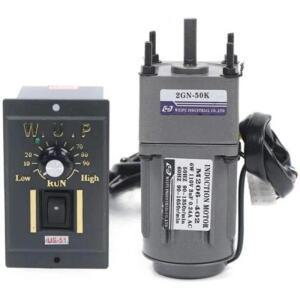 6W 220V 69RPM-415RPM AC 기어 감속기 모터 2IK6GN-C 2GN15K 속도 조절기 조정 가능한 단상