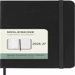 몰스킨 클래식 18개월 2026-2027 주간 플래너 하드 커버 포켓(3.5인치 x 5.5인치) 블랙 208페이지