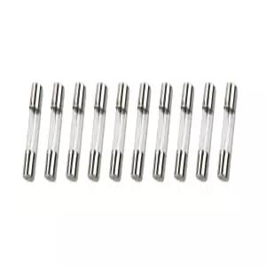 PMMCON 10 Pcs 520 F200MA F200m AL250V 250V F200 L250V F200L250V Glass Fuse multimeter 02A