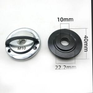 M10 퀵 릴리스 자동 잠금 앵글 그라인더 내부 외부 플랜지 너트 액세서리 20mm 및 보어 커팅 디스크 용 나