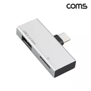C타입 카드리더기 USB 3.2 Gen2 TF카드 10Gpbps WFLSB4D