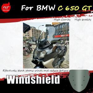 [호환품]BMW 호환 C650GT의 전면 윈드쉴드 가드 및 윈드스크린 패널을 수정하여 높이와 두께를 늘리기 위한