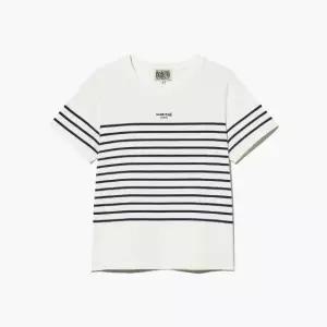 마리떼프랑소와반팔티 TQK MFG45UTS124WHT W STRIPE TEE white