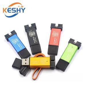 ST LINK Stlink ST-Link V2 미니 STM8 STM32 시뮬레이터 다운로드 프로그래머 커버 포함 듀폰 케이블 Link