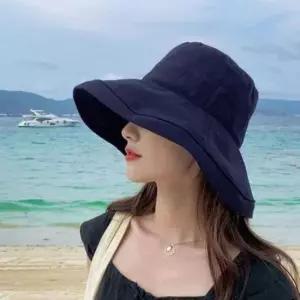 여성 와이어 와이드챙 벙거지모자 챙넓은 여름모자 사