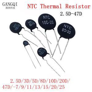 10PCS 열 저항기 NTC 5D-11 10D-9 10D-11 47D-15 10D-20 MF11-103 8D-20 5D-9