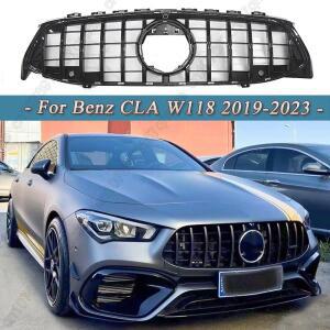 [호환품]메르세데스 벤츠 호환 CLA AMG 호환 호환 W118 CLA180 200 250 35 - 자동차 프론트 레이싱 그릴 튜