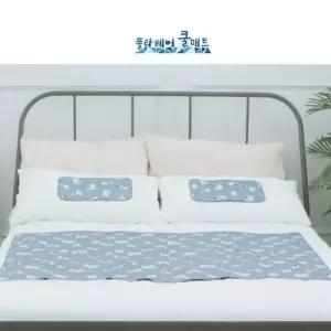 [룽스_63]쿨매트 싱글매트 더블set(더블매트+베게2개)