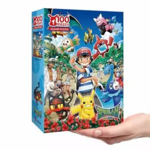 [룽스_64]캐릭터아루 포켓몬스터 썬앤문 퍼즐취미 100pcs