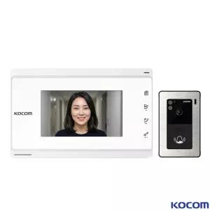 코콤 아날로그 2선식 인터폰 비디오폰 주택 빌라 초인종 포함 ASTRO KVP-70C