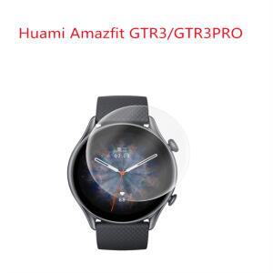 [호환품]Amazfit GTR3 pro 스마트 호환 시계 전체 화면 보호기 용 4pcs TPU 하이드로 겔 필름 HD 투명 방지