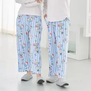 디즈니 스누피 소프트 피치 9부 줄무늬 파자마(WD713) 택1 571578Moony
