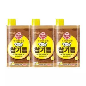 [오뚜기] 옛날 참기름 450ml x 3병[35954756]