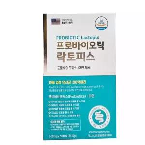 프로바이오틱 락토피스 60캡슐 락토피스 프로바이오틱스 복합유산균