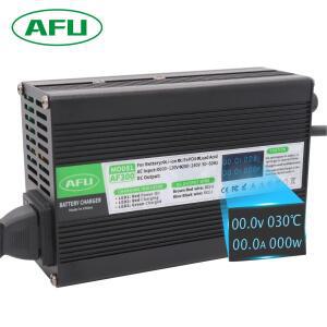 13S 48V OLED 디스플레이 고속 배터리 충전기용 54.6V 5A 리튬 이온 스마트 스마트 Usd