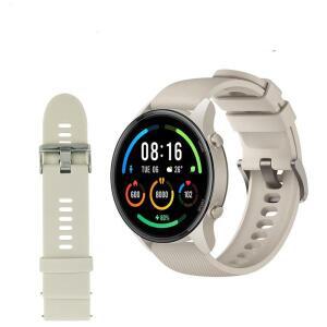 Xiaomi Watch S1 액티브 스포츠 에디션 밴드 용 공식 실리콘 교체 스트랩 Mi 컬러 팔찌 시계 Correa