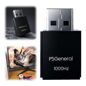 [호환품]P5일반 게임 컨버터 USB 어댑터 진정한 1000Hz 양방향 게임패드 수신기 라즈베리 파이 호환