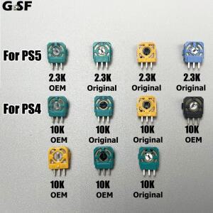 [호환품]GSF 4-30pcs PS4 컨트롤러 용 3D 아날로그 축 저항 전위차계 Xbox one PS5 조이스틱 마이크로 스위