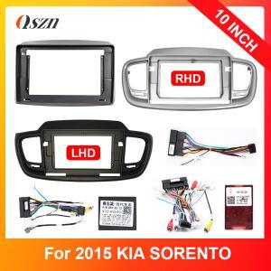 [호환품]Kia 호환 SORENTO  오디오 대시 키트 프레임 Facia 패널 플레이어 DVD 스크린 10 인치(RHD LHD)