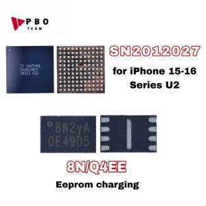 [호환품]1/3/10PCS U2 SN2012027 +8N( Q4EE) Eeprom 충전 IC 세트 아이폰 호환 15 16 시리즈 프로/프로 맥