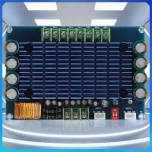XH-M180 TDA7850 고출력 오디오 증폭기 보드 모듈 DC 12V 2/4 채널 디지털 사운드 전자 부품