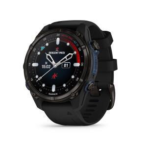 Garmin Descent Mk3i, 다이브 컴퓨터 및 멀티스포츠 GPS 스마트워치, 에어 인테그레이션, 블랙