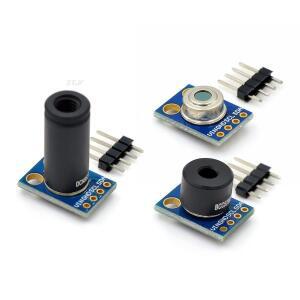 MLX90614ESF-DCI 센서 모듈 MLX90614 적외선 온도 GY-906-DCI IIC 커넥터 장거리 전자 DIY PCB