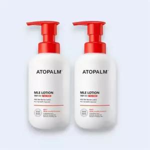 아토팜 신형 MLE 보습 아기 로션 펌프형 300ml 2개