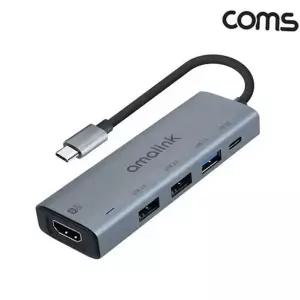 멀티 usbc 허브 타입독 타입 허브 노트북 충전 USB허브HDMI HDMI변환젠더
