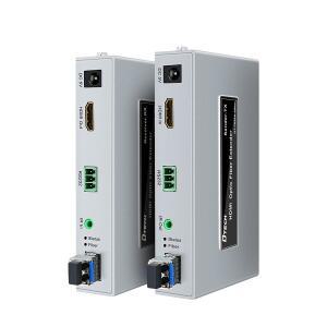 DTECH RS232 IR 제어 오디오 송수신기 20KM 4K 광섬유 확장기