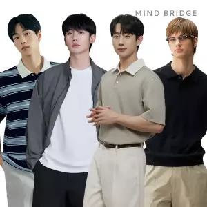 [마인드브릿지]본사 남성 여름 반팔니트/셔츠/반팔티/티셔츠/쿨 슬랙스/팬츠 외 BEST100종  UP TO 82%OFF