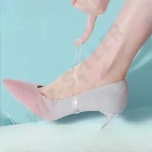 투명 웨딩슈즈 하이힐끈 구두벨트 고정스트랩 벗겨짐방지밴드