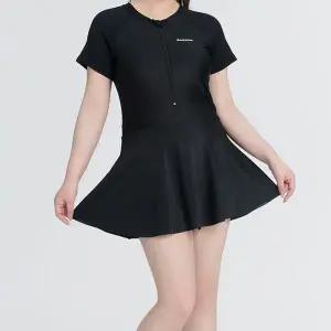 [하프클럽/옷자락]여자 여름 바캉스 반집업 플레어 반팔 원피스 수영복