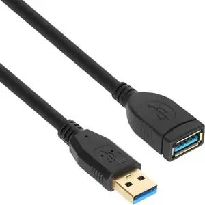 강원전자 NETmate NM-UF320BKZ USB3.0 연장 AM-AF 케이블 2m (블랙)