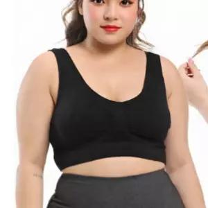 건강한 여성 빅사이즈 헬스 브라탑 100kg까지