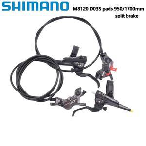 시마노 호환 브레이크 M8120 4피스톤 산악 자전거 유압 디스크 XT SLX MTB 패드 D03S