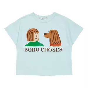 보보쇼즈 KIDS 26SS 라이트블루 프렌즈 인 어 피클 티셔츠 B126AC011 451
